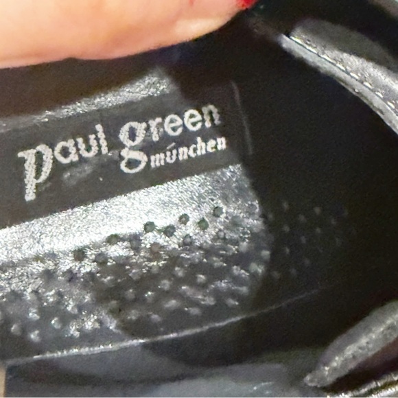 Paul Green Black Oxfords Sleek Design main image 4